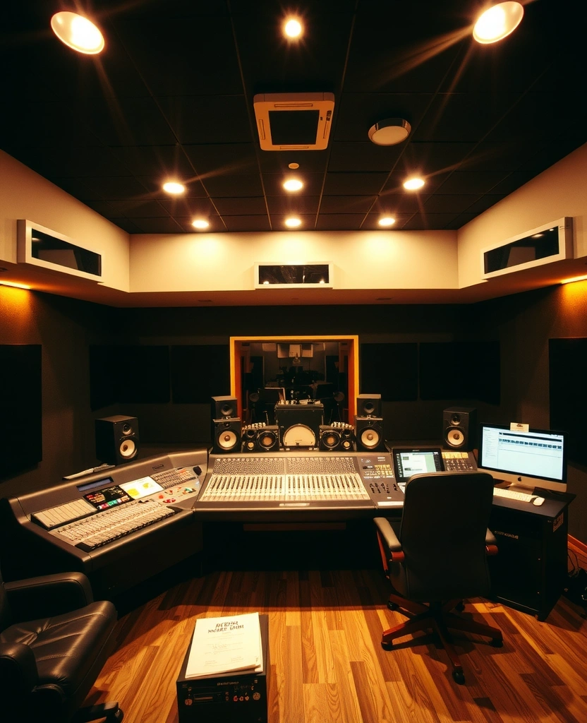 Studi Titania control room